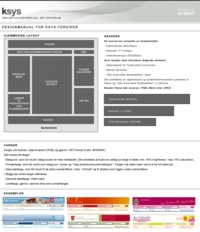 Designmanual for ksys forsider